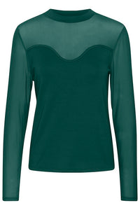 CUgrace New Mesh Blouse