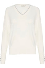 Load image into Gallery viewer, KAlizza V-Neck Knit Pullover Buttons