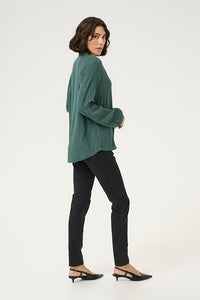 KALIV FLOUNCE BLOUSE