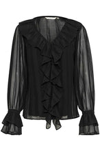 Load image into Gallery viewer, CRSadia Flounce Blouse