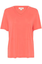 Load image into Gallery viewer, SLColumbine Loose Fit V-Neck SS