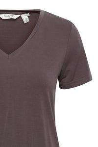 BYREXIMA V-NECK TSHIRT - JERSEY