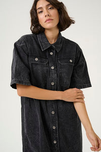 KAemma Denim Shirt Dress