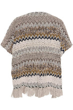 Load image into Gallery viewer, CRGoldy Knit Poncho