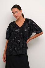 Load image into Gallery viewer, KAnicole Sequin T-Shirt
