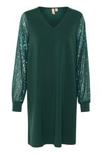 Load image into Gallery viewer, CUchabrina Sequins Dress