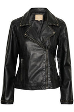 Load image into Gallery viewer, CUcanja Studs Leather Jacket