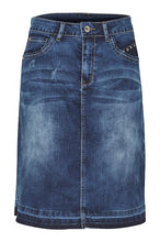 Load image into Gallery viewer, Patched denim Skirt