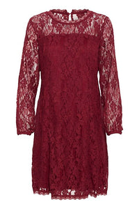 CRKit Lace LS Dress - Zally fit