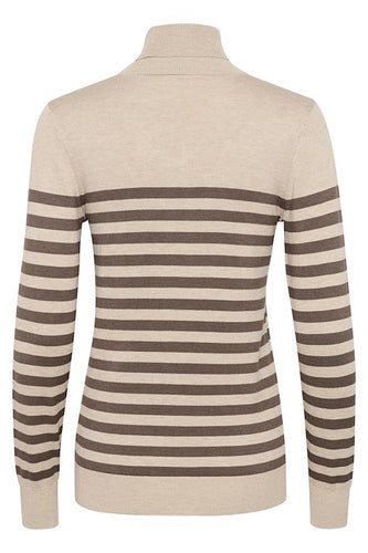 KAlizza Striped Roll Neck