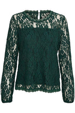 Load image into Gallery viewer, CRKit Lace LS Blouse