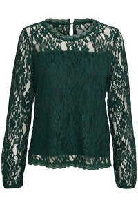 CRKit Lace LS Blouse