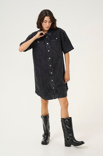 KAemma Denim Shirt Dress