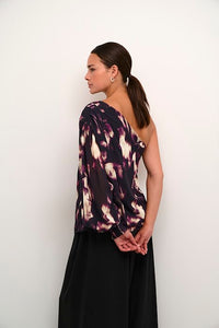 KAaska One-Shoulder Blouse