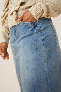 CRKammie Denim Skirt