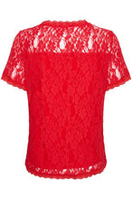 Load image into Gallery viewer, CRKit SS Lace Blouse