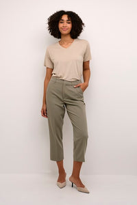 KAsakura Cropped Zipper pants