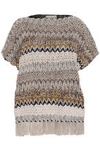 Load image into Gallery viewer, CRGoldy Knit Poncho