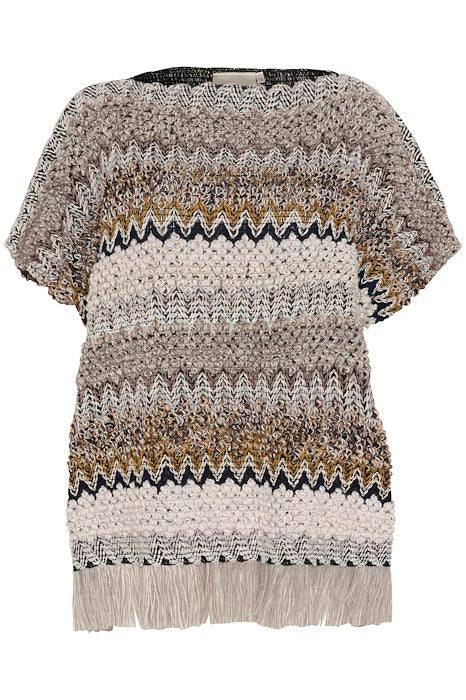 CRGoldy Knit Poncho