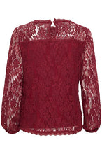 Load image into Gallery viewer, CRKit Lace LS Blouse