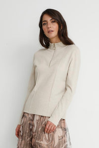 CRDela High Neck Pullover